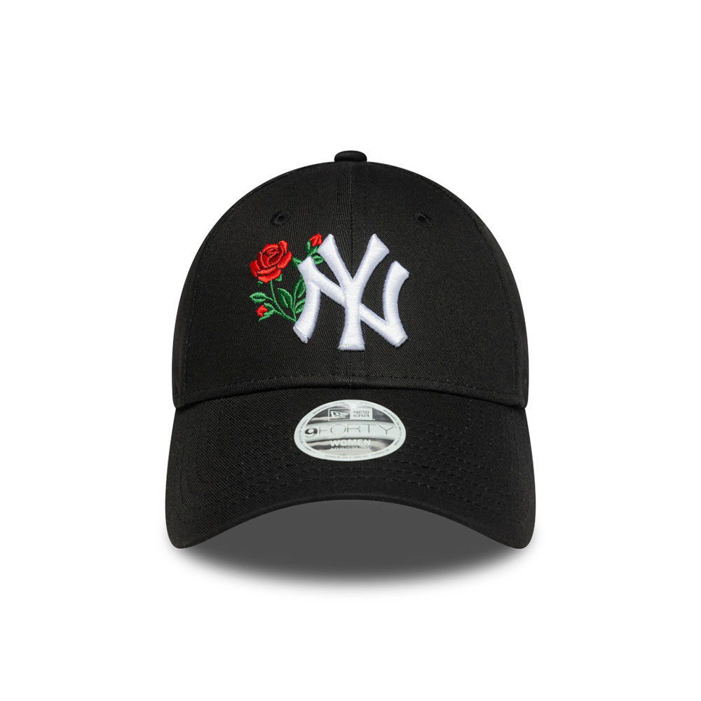 Wmns Rose 9Forty New York Yankees Blk New Era MULTICOLOR UNI