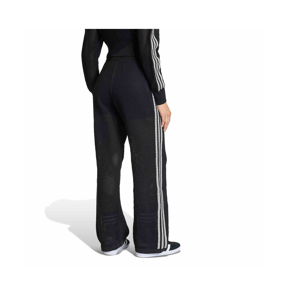 Knitted Crochet Firebird Track Pants Adidas NEGRO 