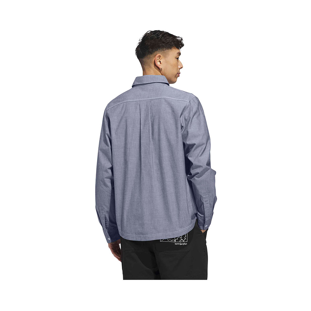 Skateboarding X Mark Gonzales Long Sleeve Button Up Shirt Adidas VERDE 