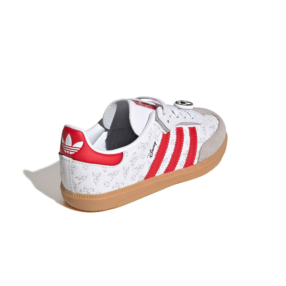 Disney Samba Og Comfort Closure Elastic Lace Shoes Adidas BLANCO 