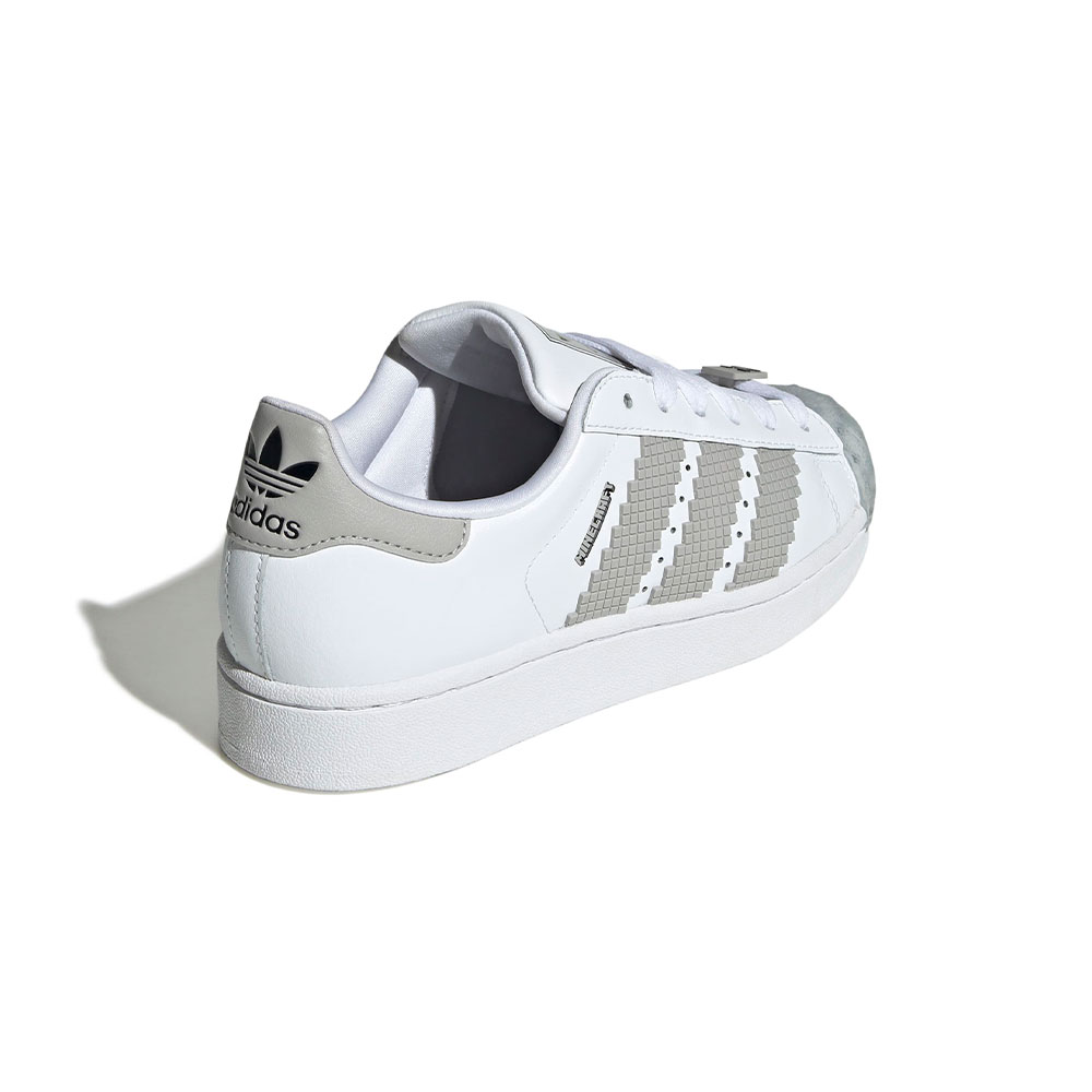 Superstar II X Minecraft Shoes Kids Adidas image number 4