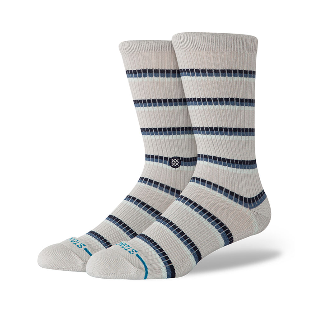 Multistripe Ribbed Crew Stance MULTICOLOR L