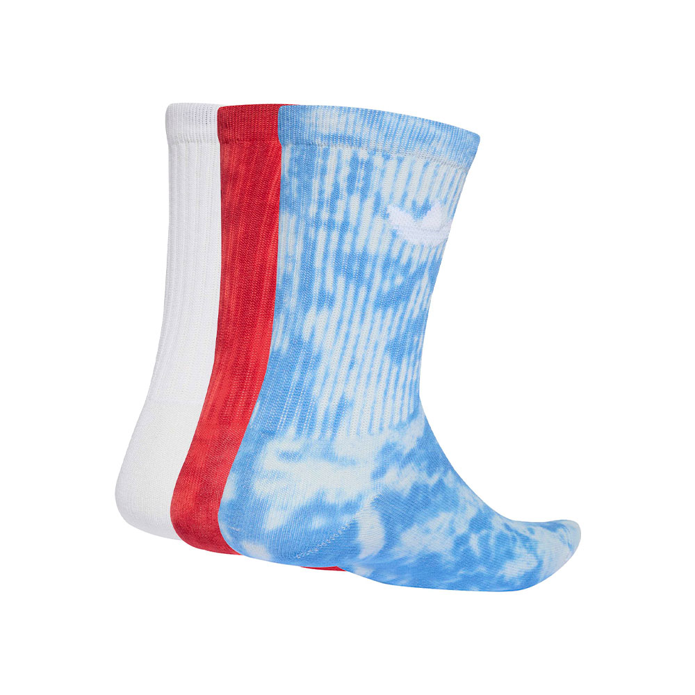 Tie Dye Crew Socks 3 Pairs Adidas