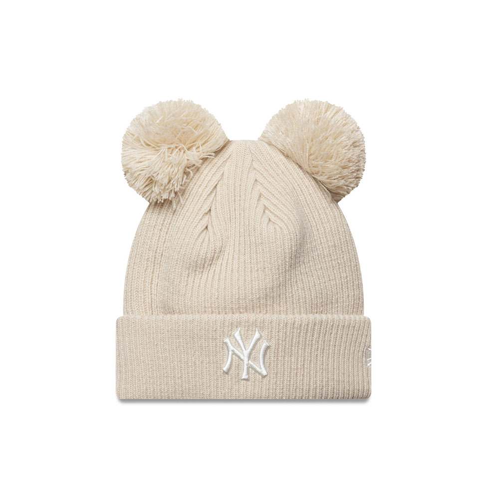 Wmns Double Pom Beanie New York Yankees New Era