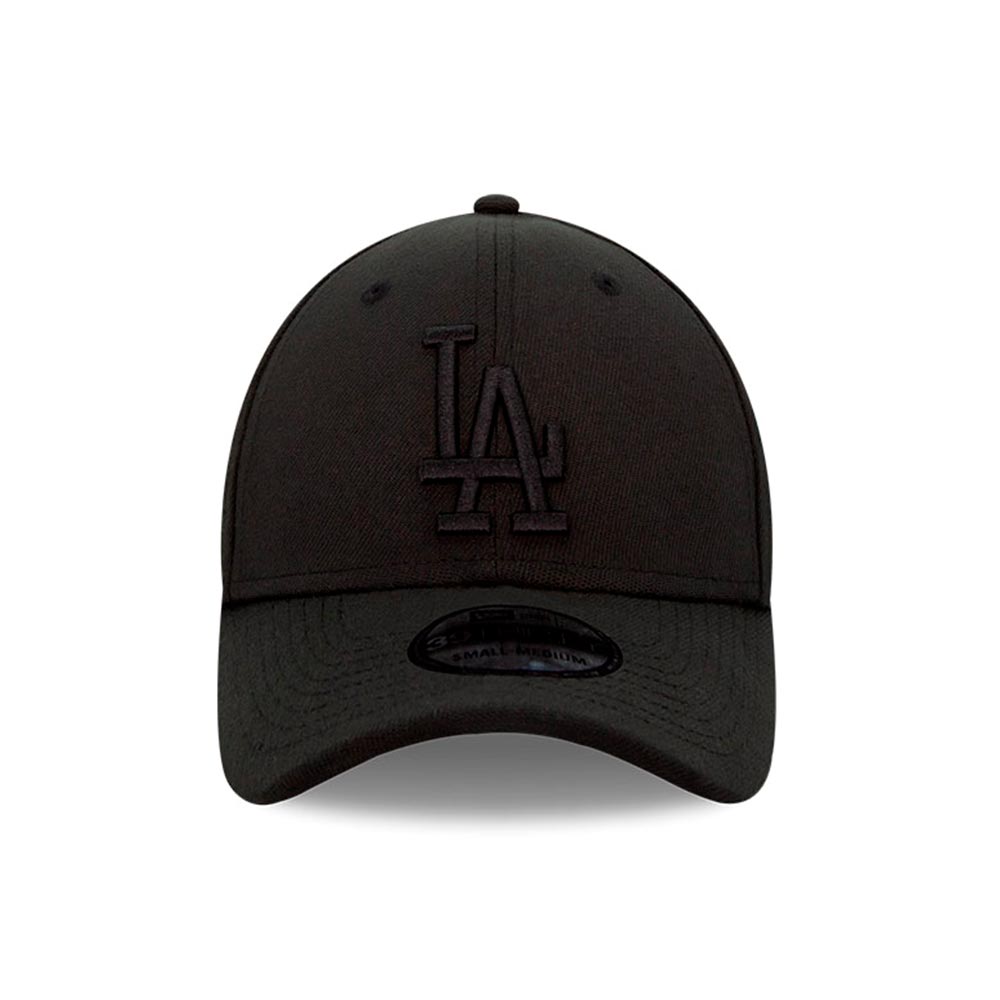 3930 Los Angeles Dodgers Black On Black New Era image number 0