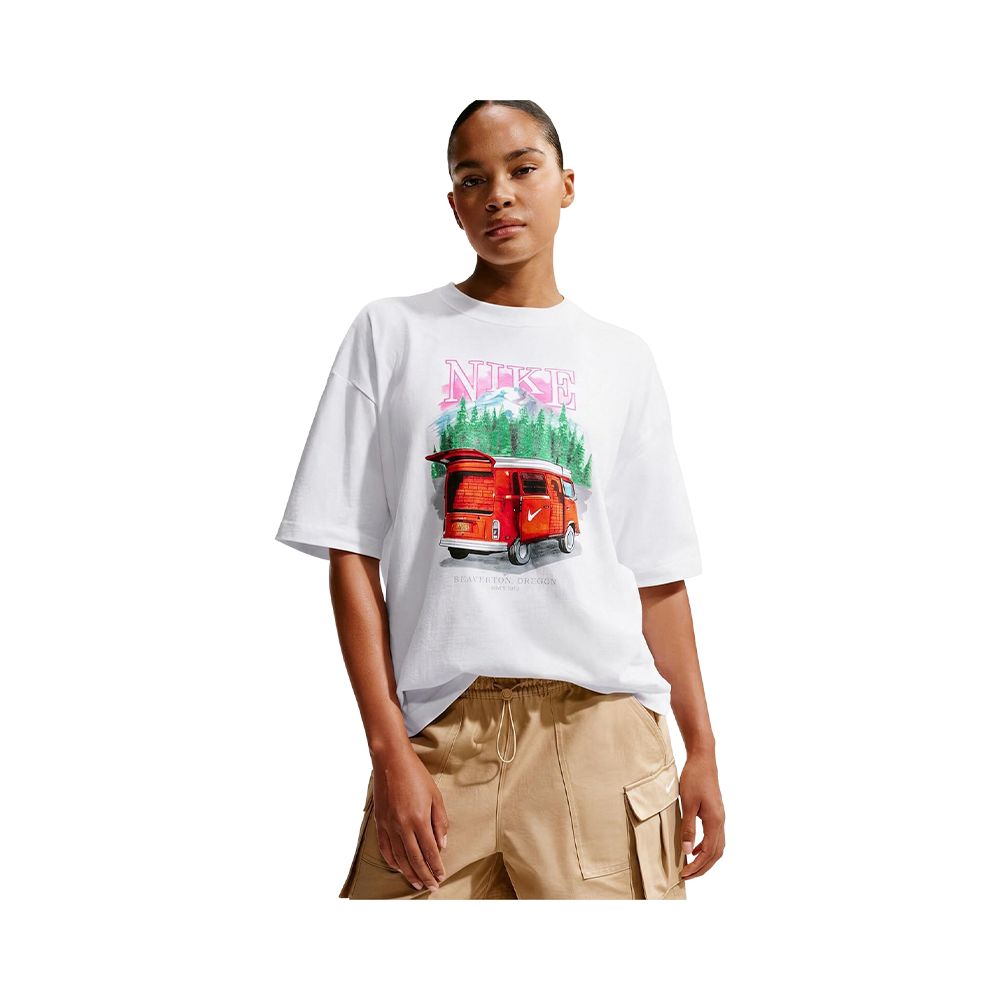 W Nsw Nk Clsc Os Tee Van Nike MULTICOLOR 