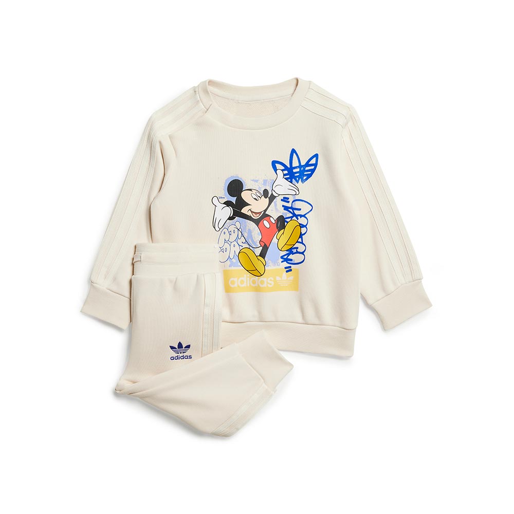 X Disney Mickey Mouse Crew Set Kids Adidas image number 0