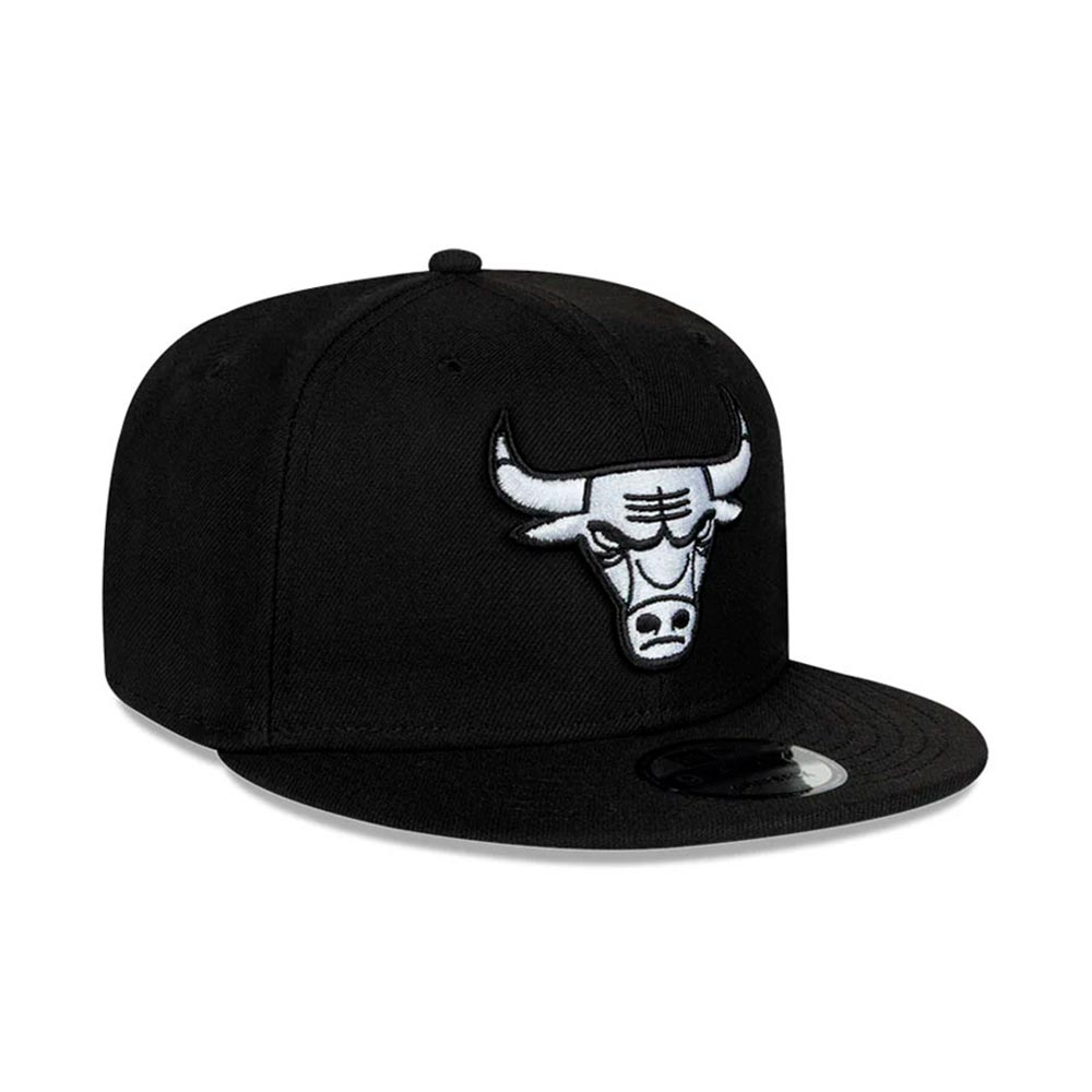 Chain Stitch 19676 Chicago Bulls Blk New Era image number 3