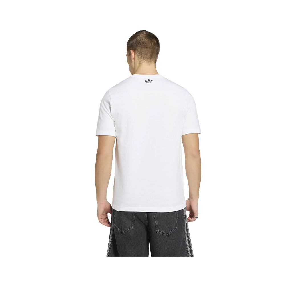 Archive Anime Football Graphic T Shirt Adidas BLANCO 