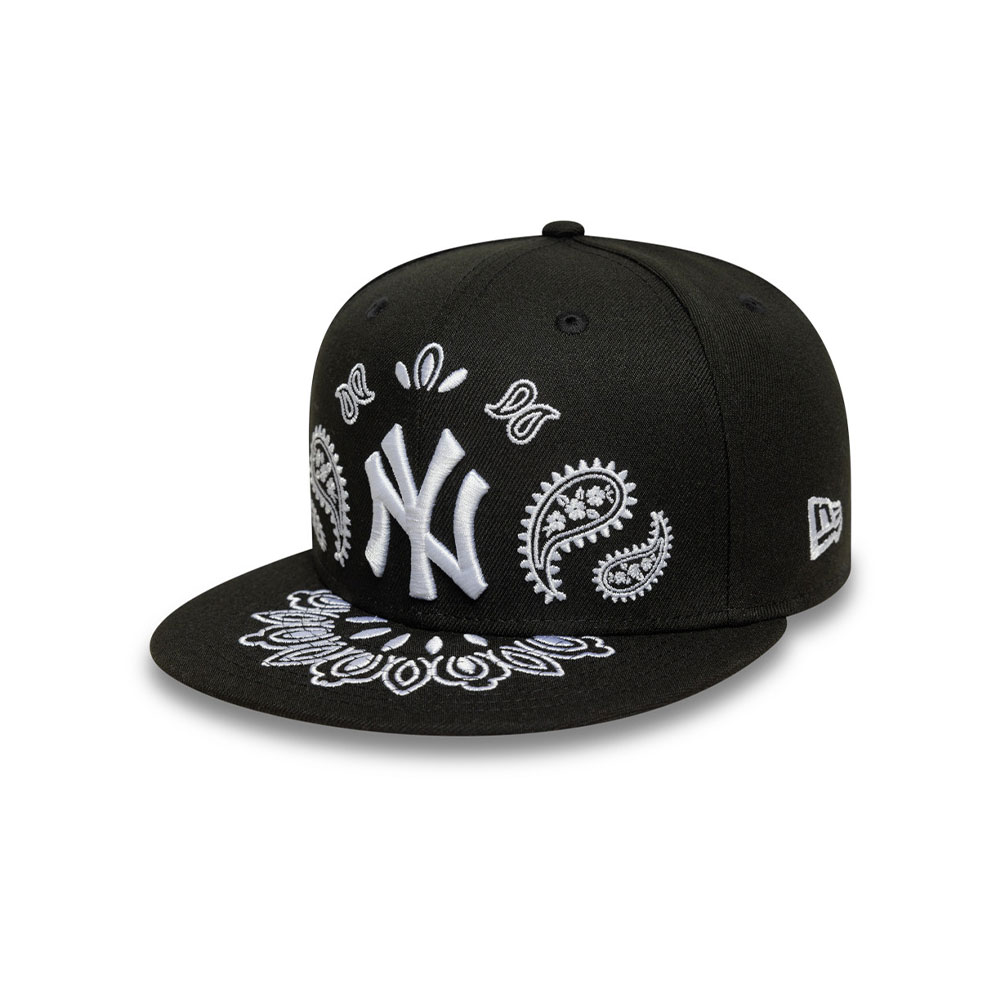 Mlb Paisley 59Fifty New York Yankees Blk New Era MULTICOLOR 