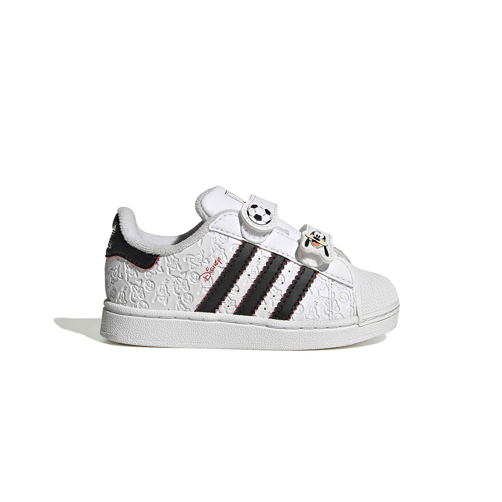 Disney Superstar II Comfort Closure Shoes Adidas BLANCO 