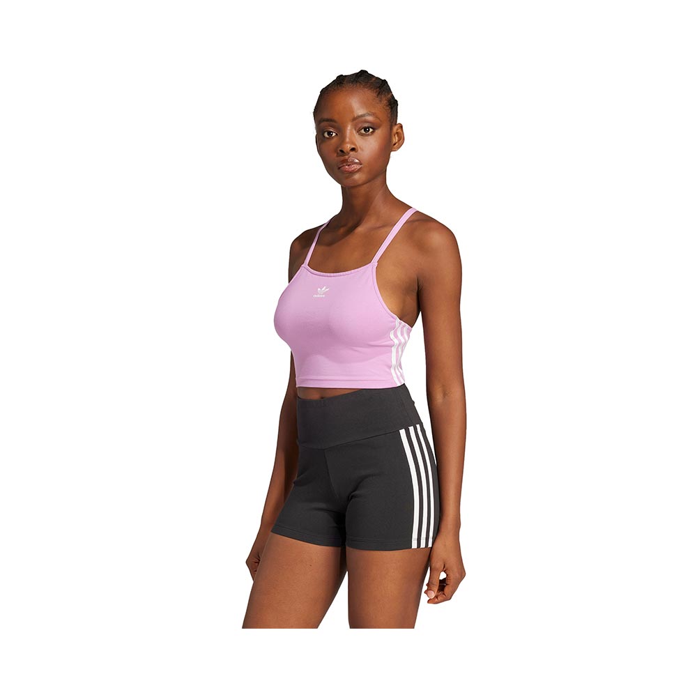 Adicolor 3 Stripes Crop Long Sleeve Top Adidas image number 1