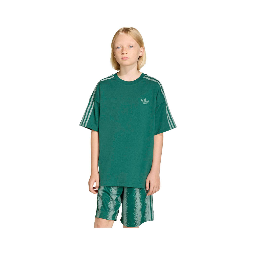 Minecraft Loose Batwing T Shirt Adidas VERDE 