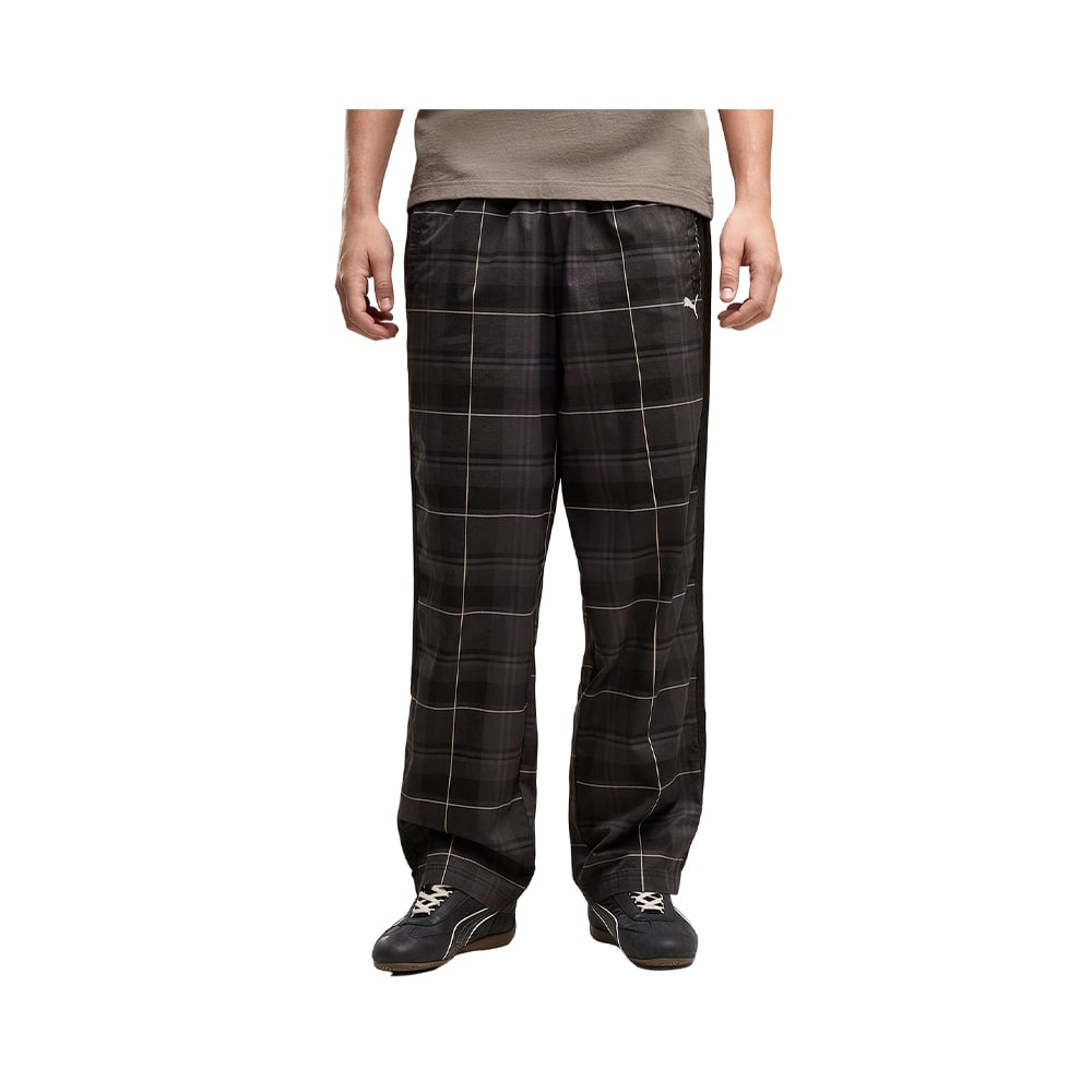 T7 Relaxed Tartan Woven Pants Puma MULTICOLOR 