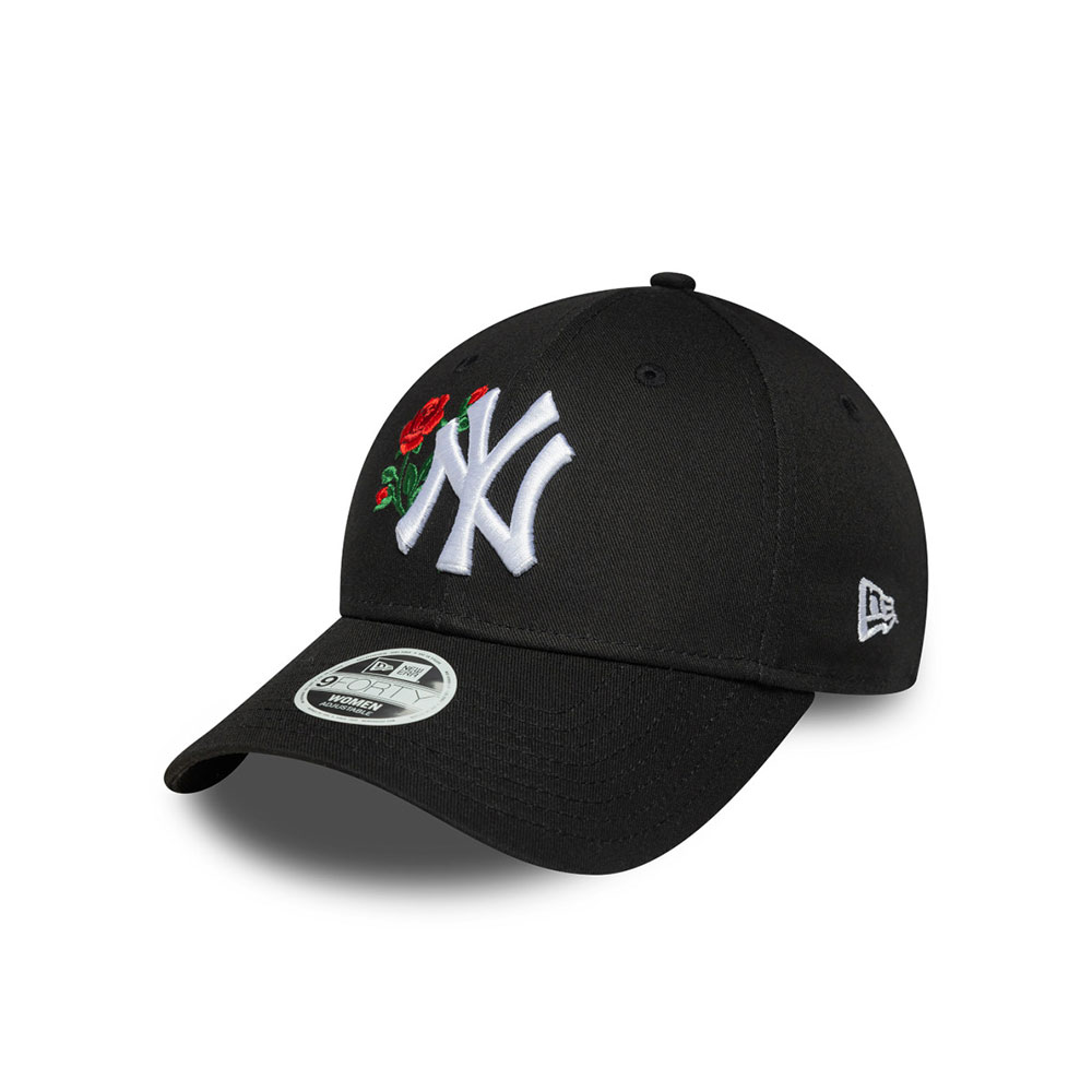 Wmns Rose 9Forty New York Yankees Blk New Era MULTICOLOR UNI