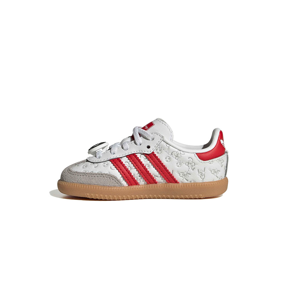 Disney Samba Og Comfort Closure Elastic Lace Shoes Adidas BLANCO 