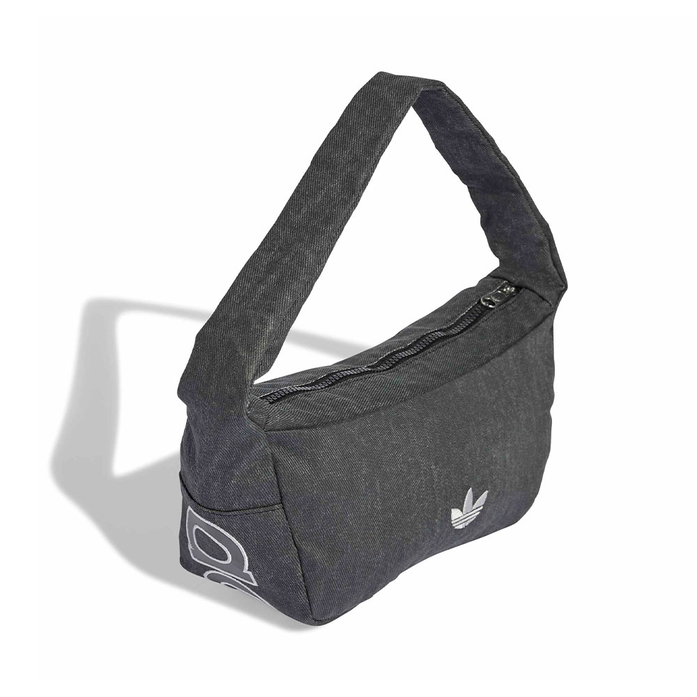 Small Shoulder Bag Washed Effect Adidas NEGRO UNI