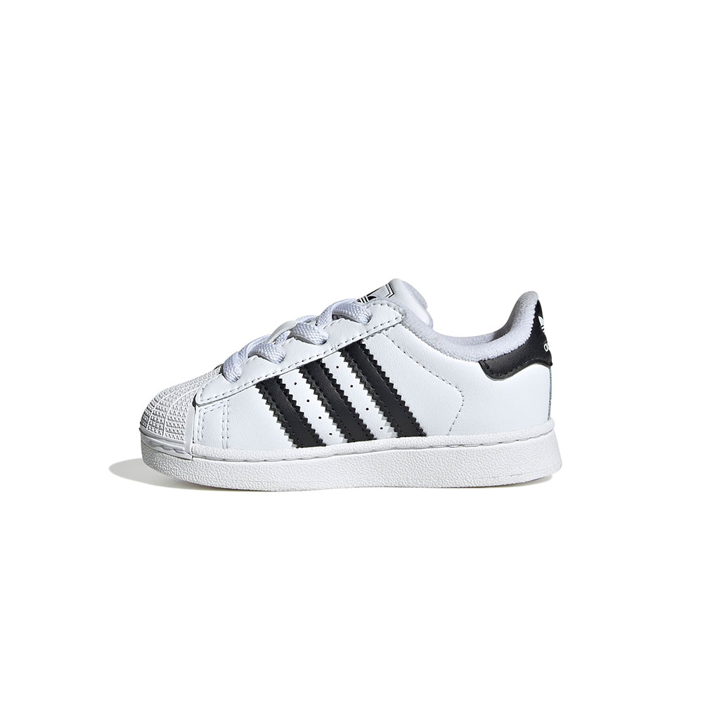 Superstar II Elastic Lace Shoes Kids Adidas BLANCO 