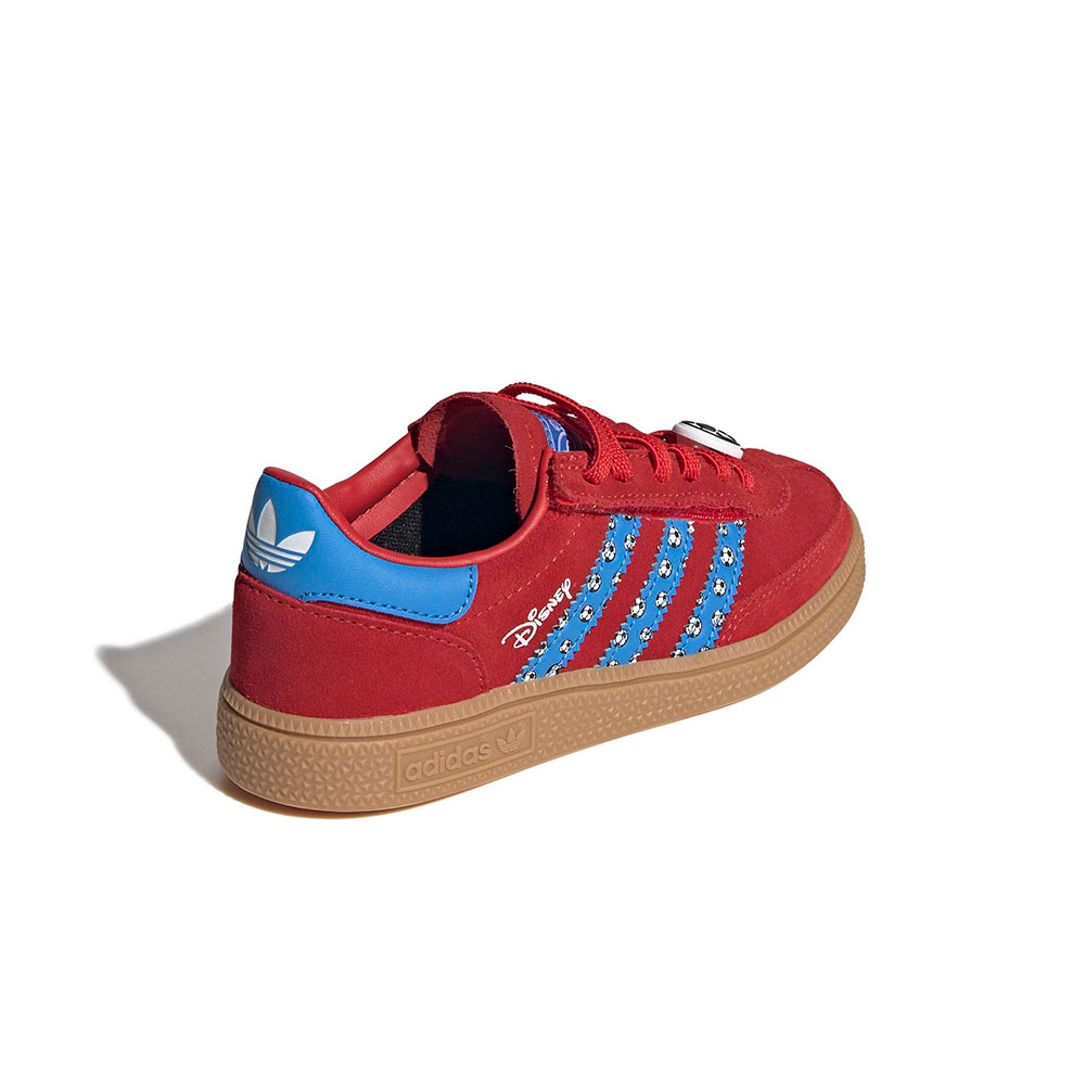 Disney Handball Spezial Comfort Closure Elastic Lace Shoes Adidas ROJO 