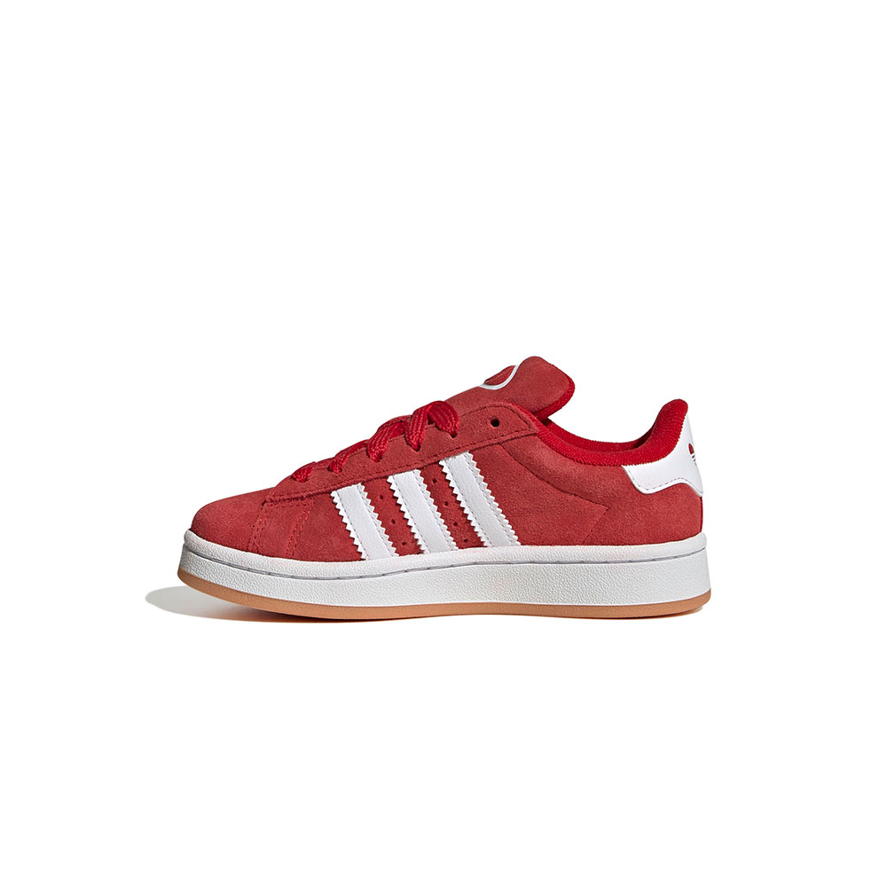 Campus 00S Elastic Lace Shoes Kids Adidas ROJO 
