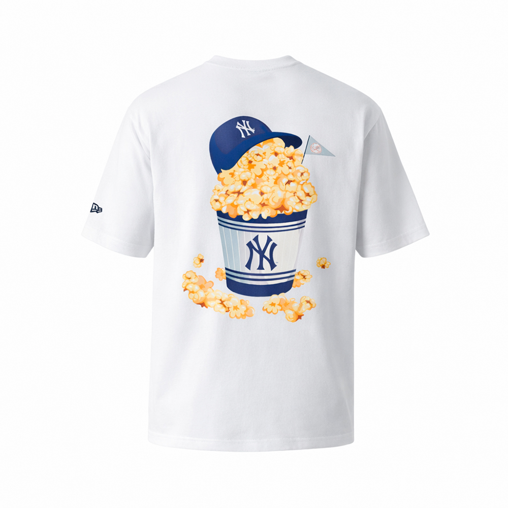 Mlb Food Grphc Os Tee New York Yankees New Era MULTICOLOR 
