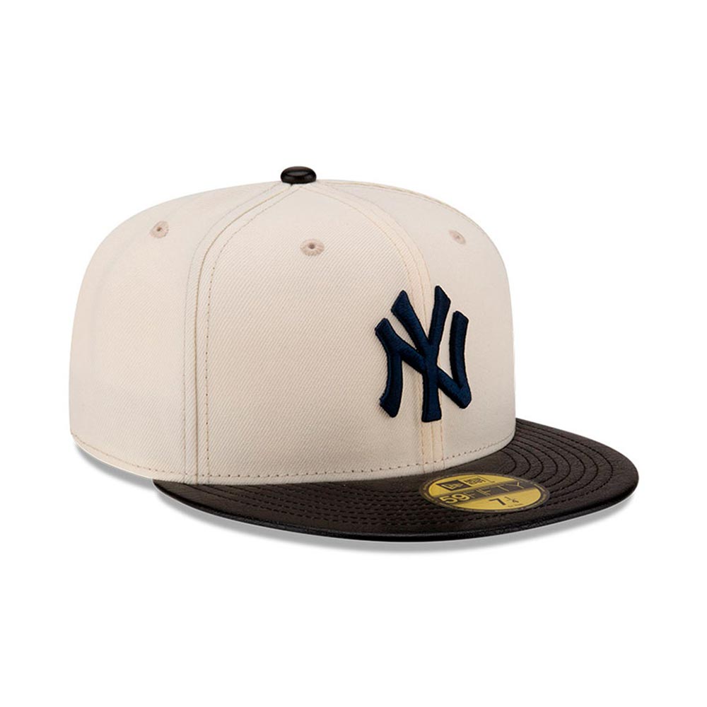 Leather Visor 19667 New York Yankees Chw New Era image number 3