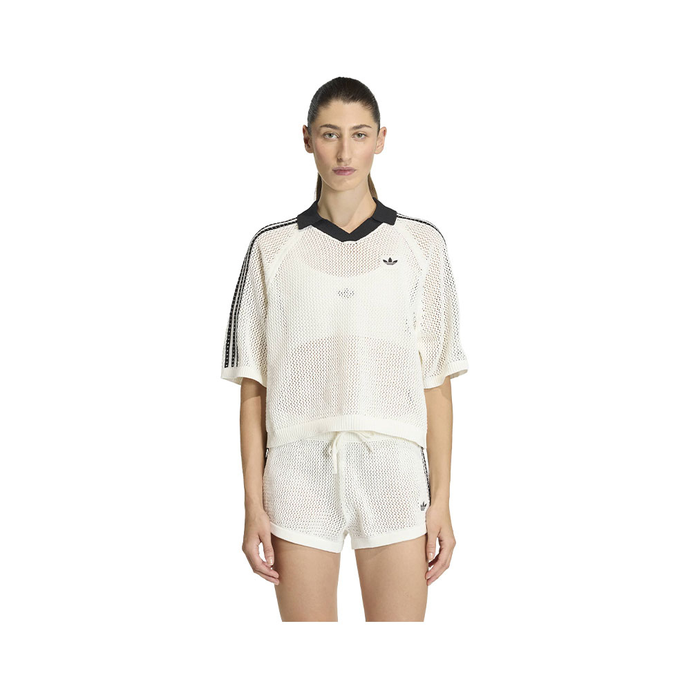 Knitted Crochet Polo Adidas